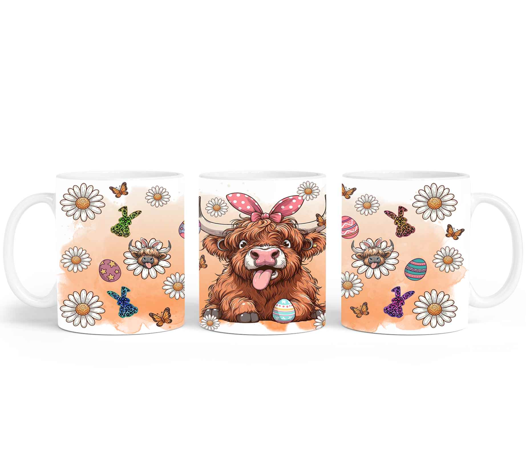 Highland Cow Easter-10390